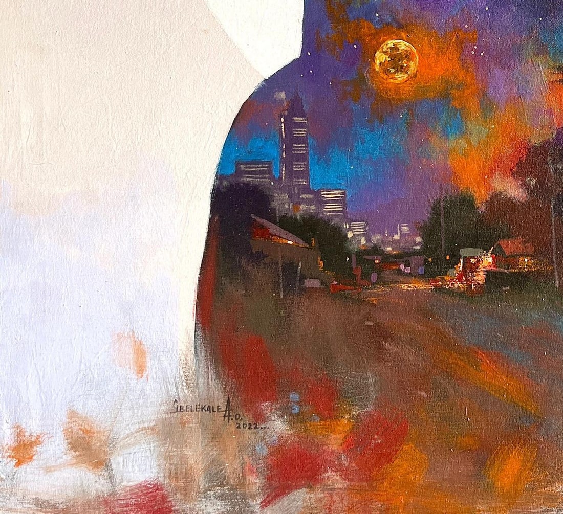 Gbelekale Azeez, Beyond This Earth (Life Within) - 21st Century, Contemporary, Figurative, Nature, - 13