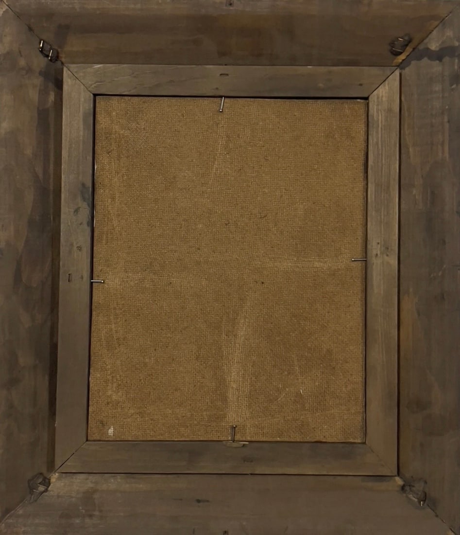 IN THE MANNER OF GERTRUDE ABERCROMBIE PAINTING OIL ON MASONITE "58 - 3