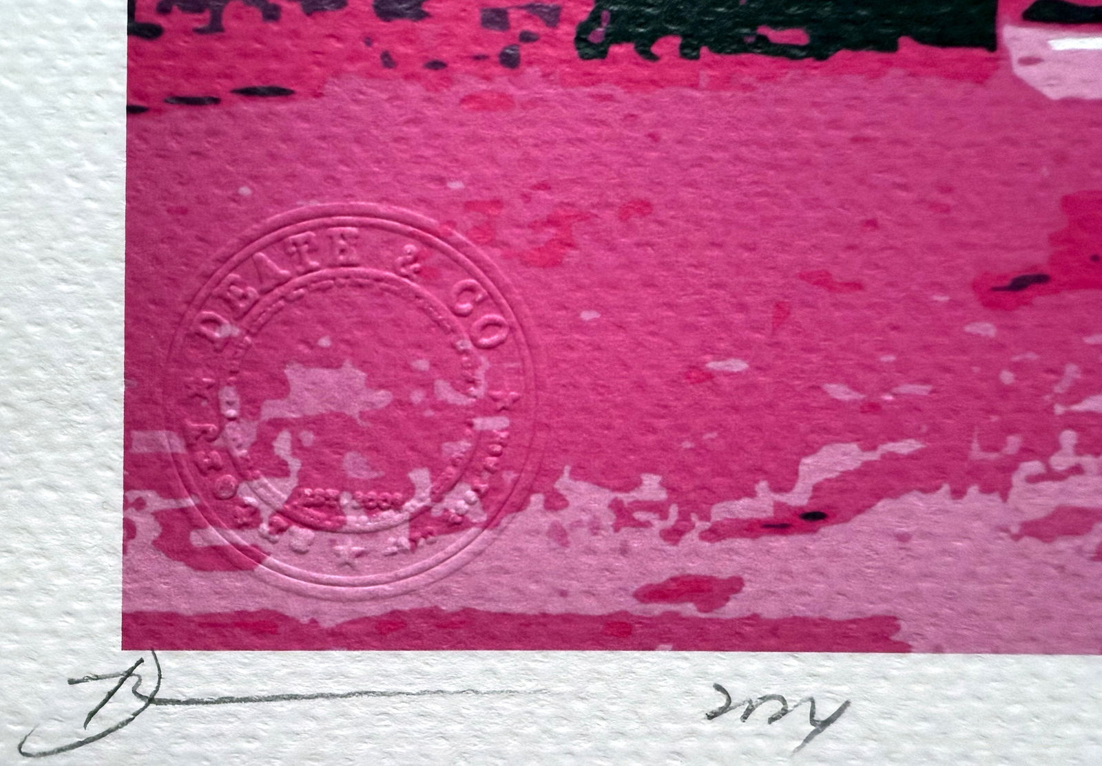 Death NYC Banksy Pink - 2