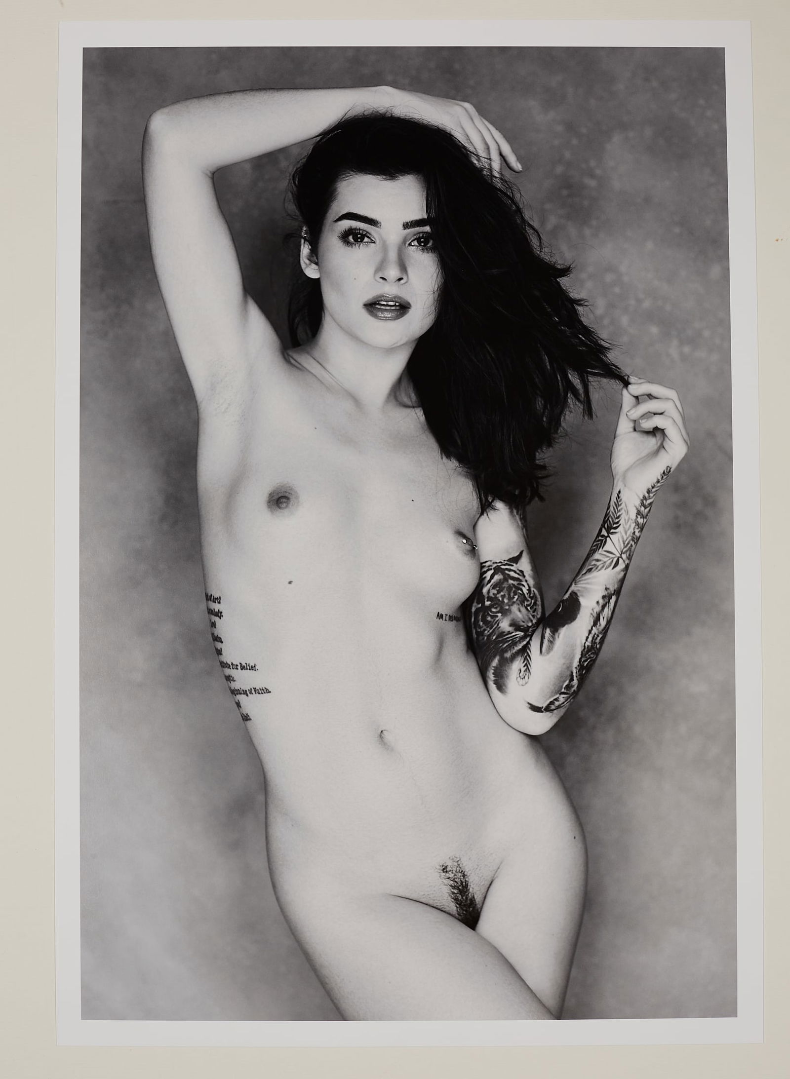 K Figure Study(2026): Title:K Figure Study(2026) Date/Period:2026 Materials:photography Size:19" x13" Description:"Kristyna, Figure Study" (2026). Czech model Kristyna photographed in London in 2026. Printed on the premium