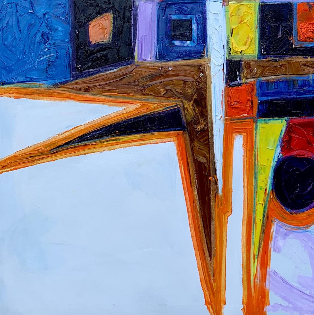 Abiodun Nafiu Azeez, Rebirth - 21st Century, Contemporary, Figurative, Impasto, Impressionism, 2024 - 2