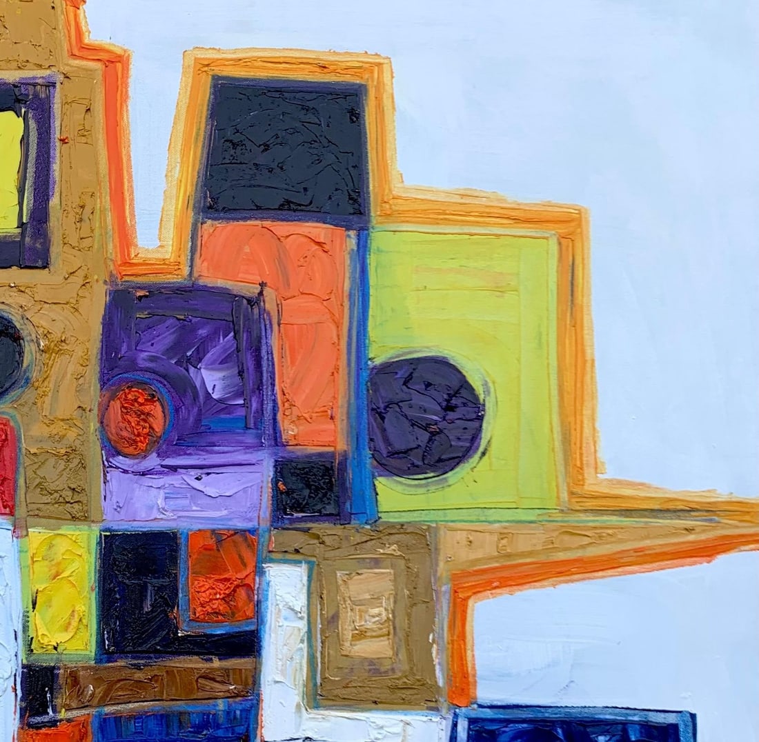 Abiodun Nafiu Azeez, Rebirth - 21st Century, Contemporary, Figurative, Impasto, Impressionism, 2024 - 7