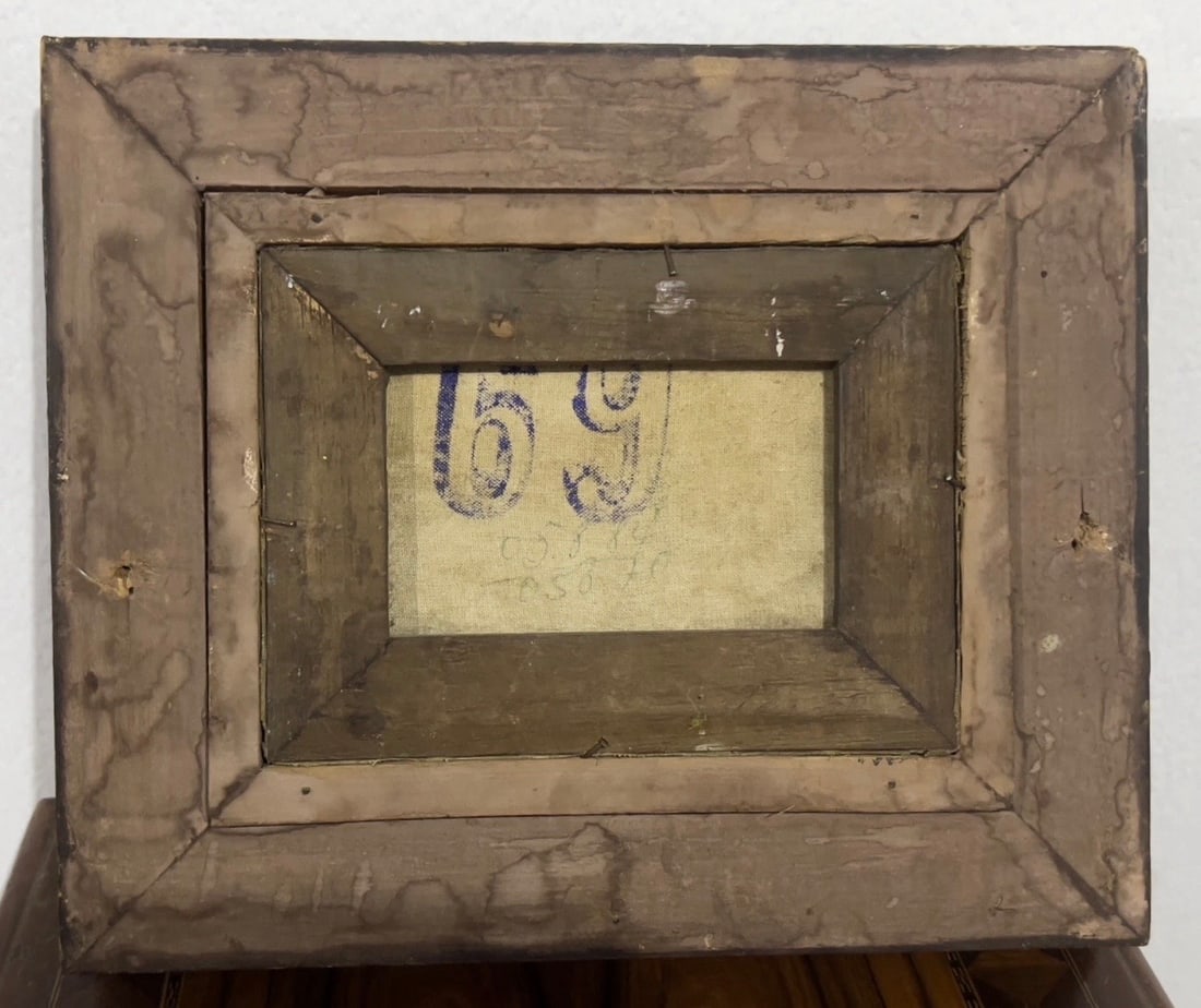 IN THE MANNER OF GERTRUDE ABERCROMBIE PAINTING OIL ON CANVAS "55 - 4