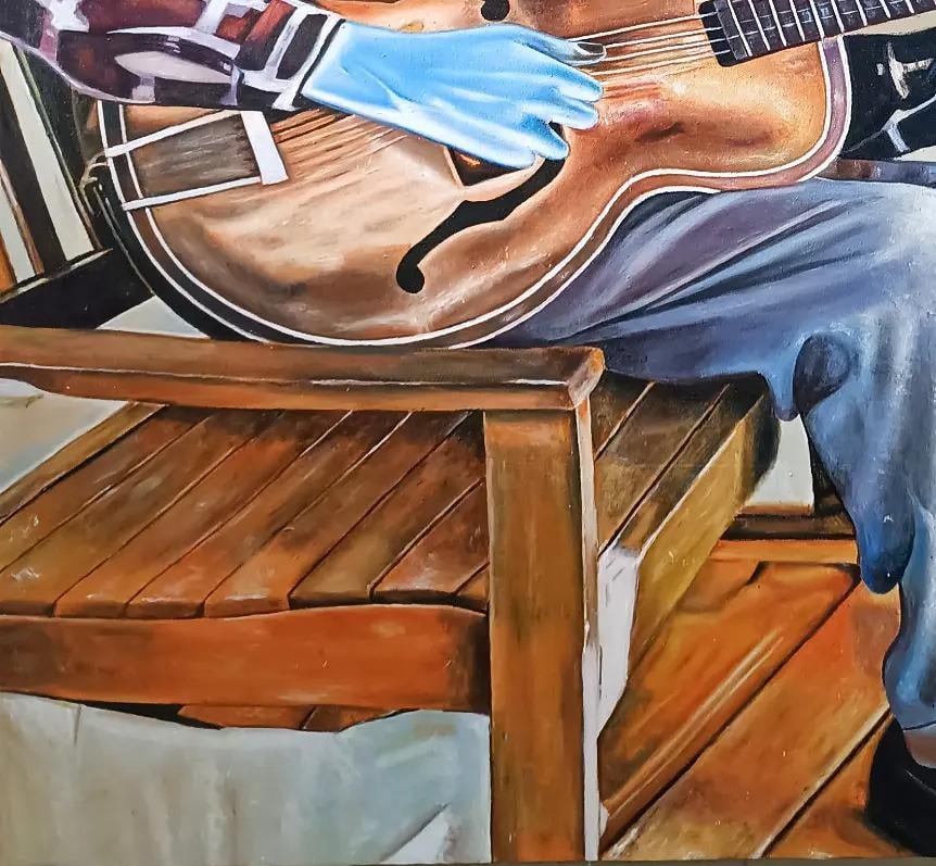 Mayowa Adekile, Soulful Melodic Insight - 21st Century, Contemporary, Figurative, Music, Men, 2024 - 7