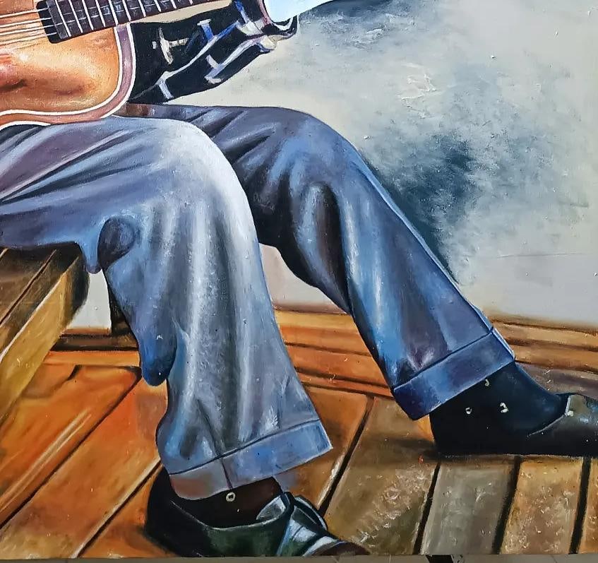 Mayowa Adekile, Soulful Melodic Insight - 21st Century, Contemporary, Figurative, Music, Men, 2024 - 8