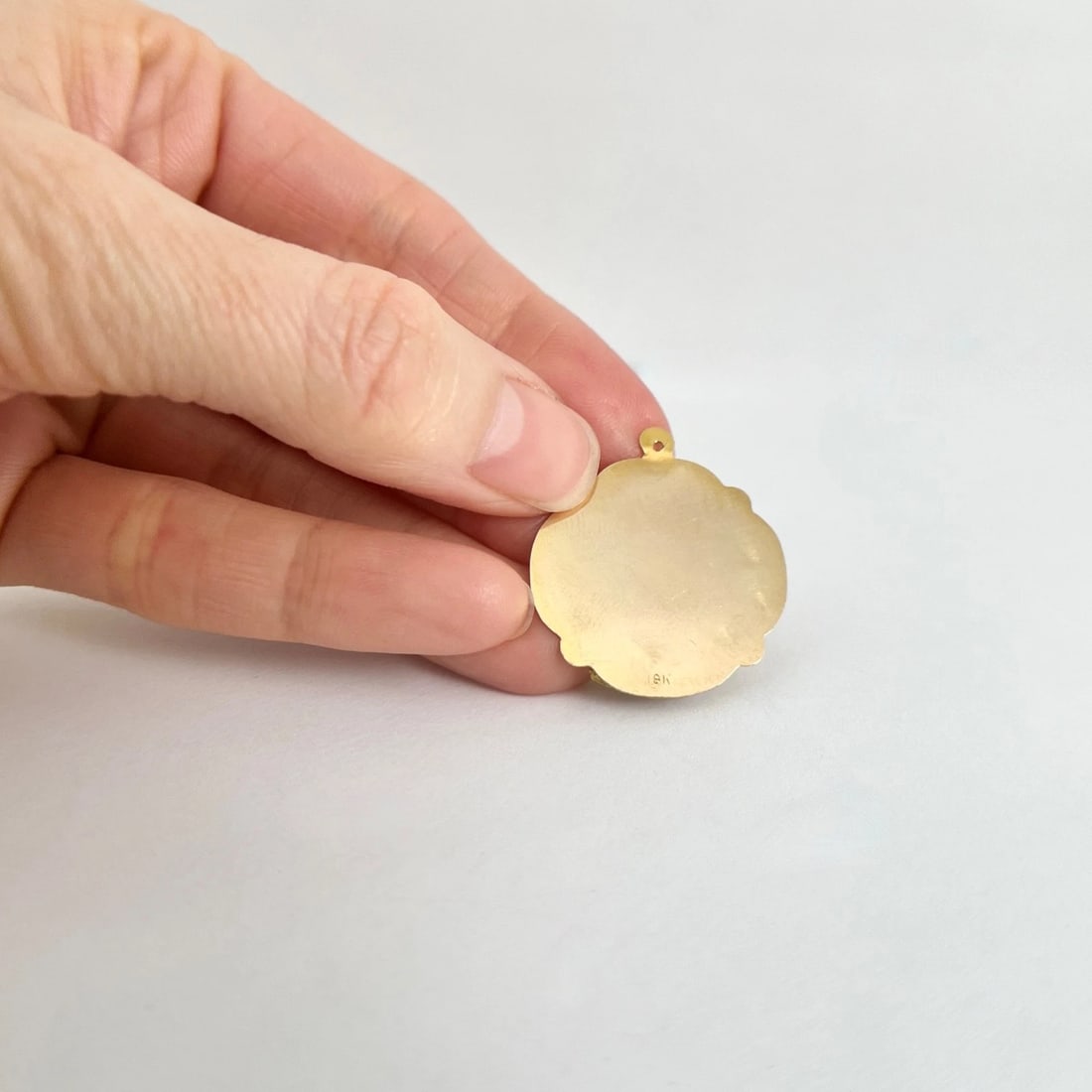 Aries Ram Zodiac Necklace Pendant Bracelet Charm 18K Yellow Gold, 3.18 Grams - 4