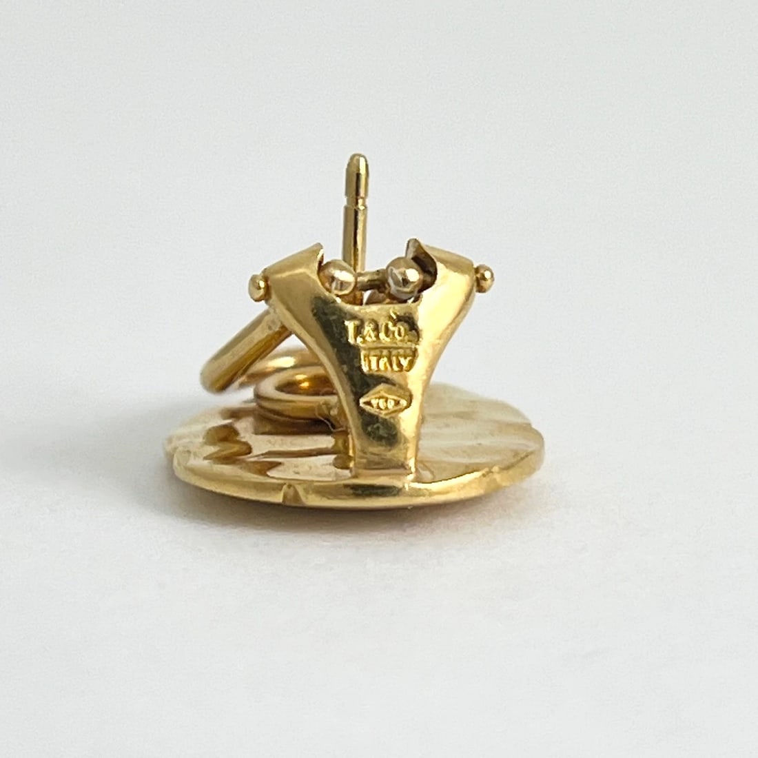 Tiffany & Co. Italian Dragonfly Drop Stud Earrings 18K Yellow Gold, 10.56 Grams - 7