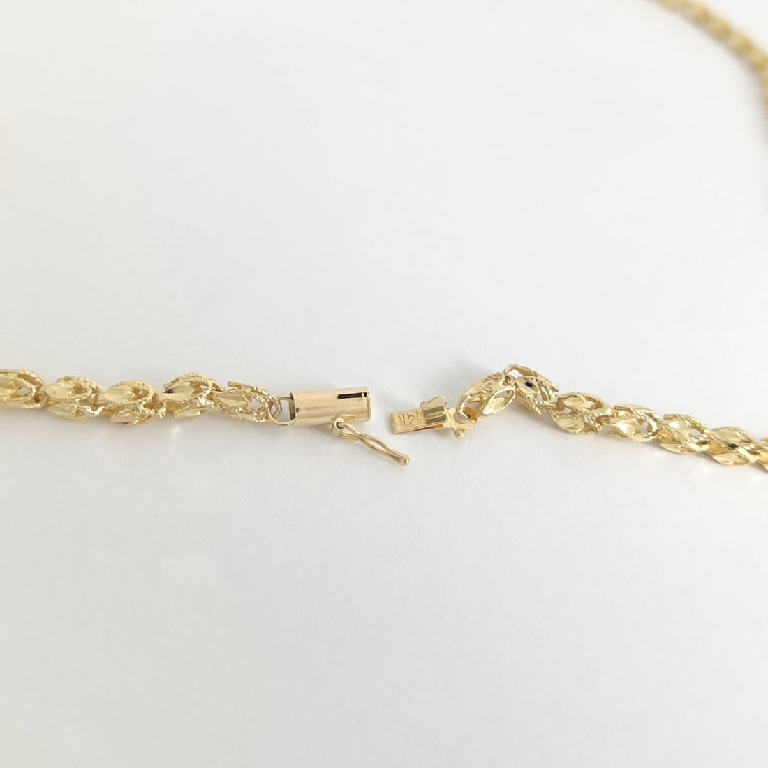 Long Turkish Rope Chain Necklace 14K Yellow Gold, 30 Inches, 4.5 mm, 34.58 Grams - 6