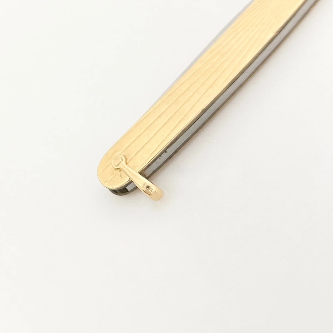 Latama Italy 2-Blade Pocket Knife 14K Yellow Gold Stainless Steel, 17.66 Grams - 8