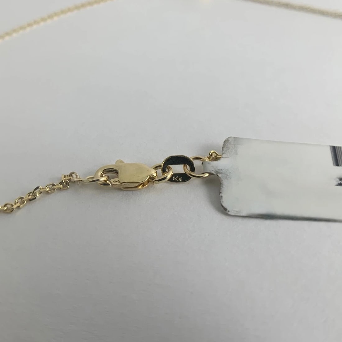 Solitaire Diamond Bezel Pendant Necklace 14K Yellow Gold .50 CT, 16 Inches - 10