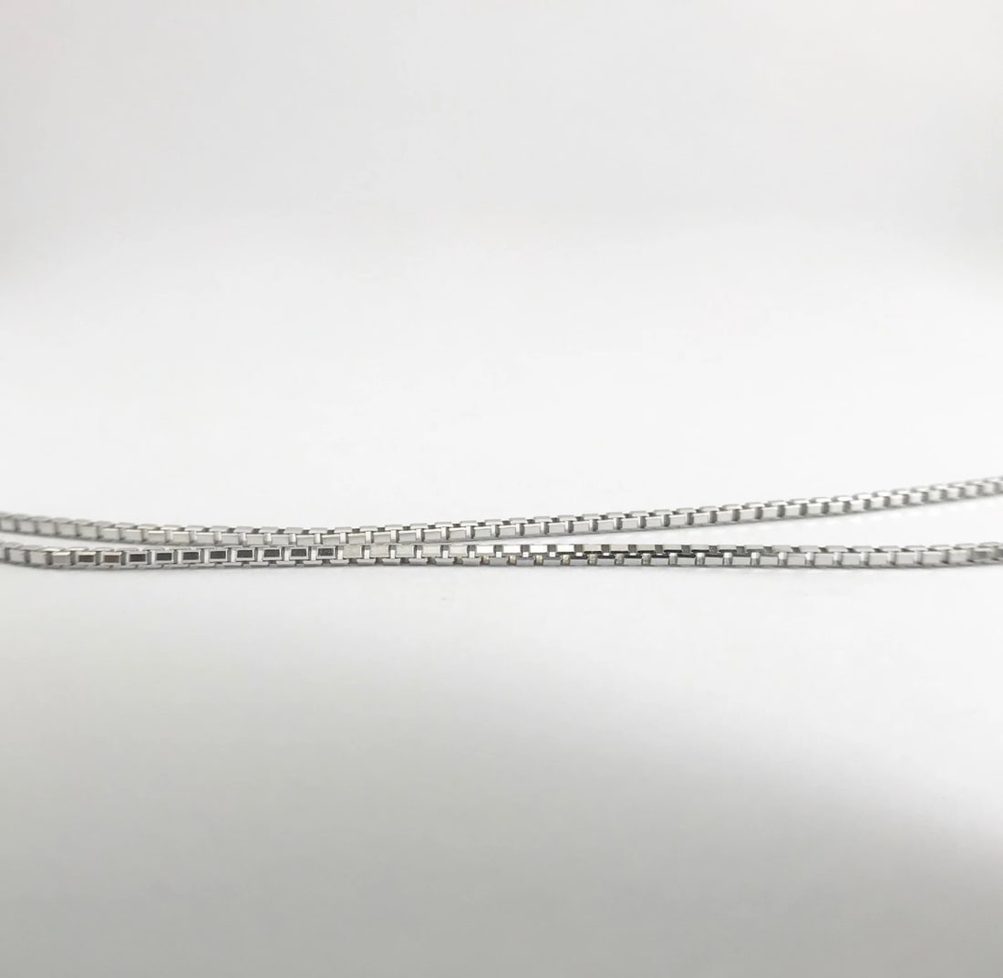 Italian Rose Cut Diamond Open Circle Pendant Necklace 18K White Gold, 3.06 CTW - 10