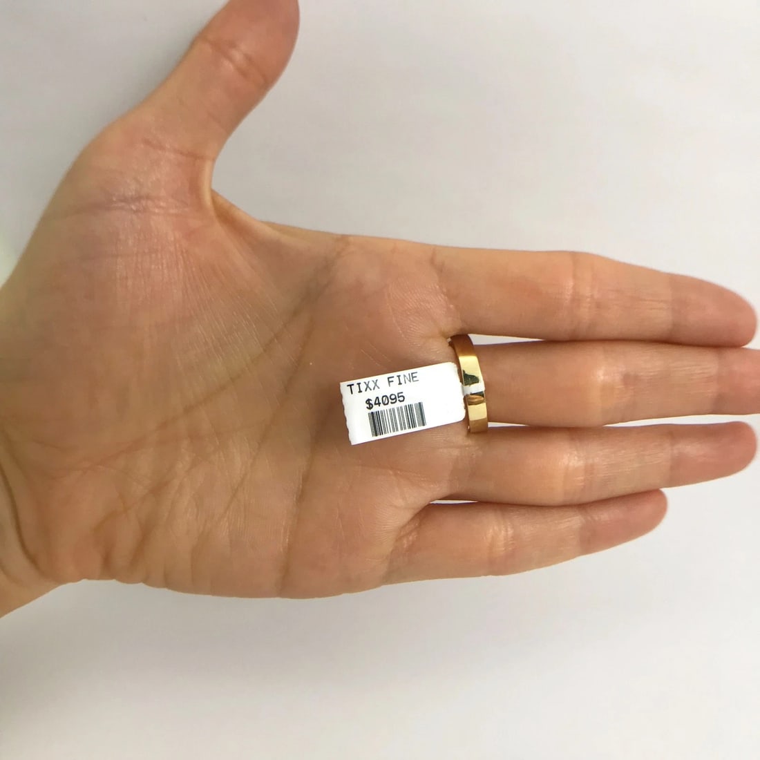 Green Emerald Diamond Channel-Set Wrap Bypass Band Ring 18K Yellow Gold, 1.18 TW - 7