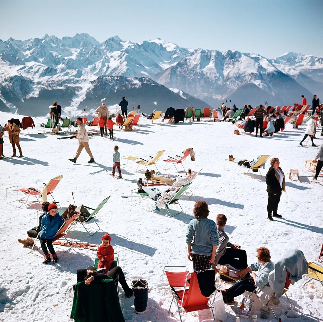 Slim Aarons 'Verbier Vacation' 1964 Limited Estate Edition: 1964 (printed later) (1 of 20)
