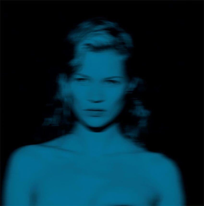 Kate Night Blue by BATIK: 2023: Title: Kate Night Blue by BATIK: 2023 Description: Kate Night Blue by BATIK BATIK is an increasingly collectable pop artist currently living and working in London. The artist is purposely elusive with