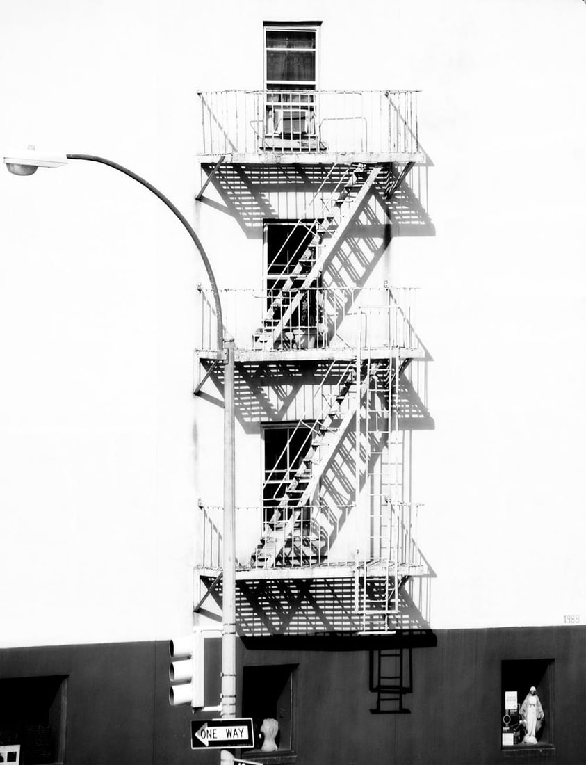 Fire Escape - Oversize Signed Limited Edition Print: 2013 (printed later) - 13