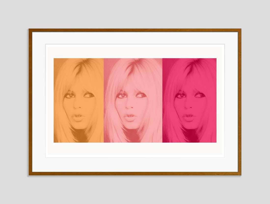 Pink Bardot Triptych by BATIK: 2024 - 8
