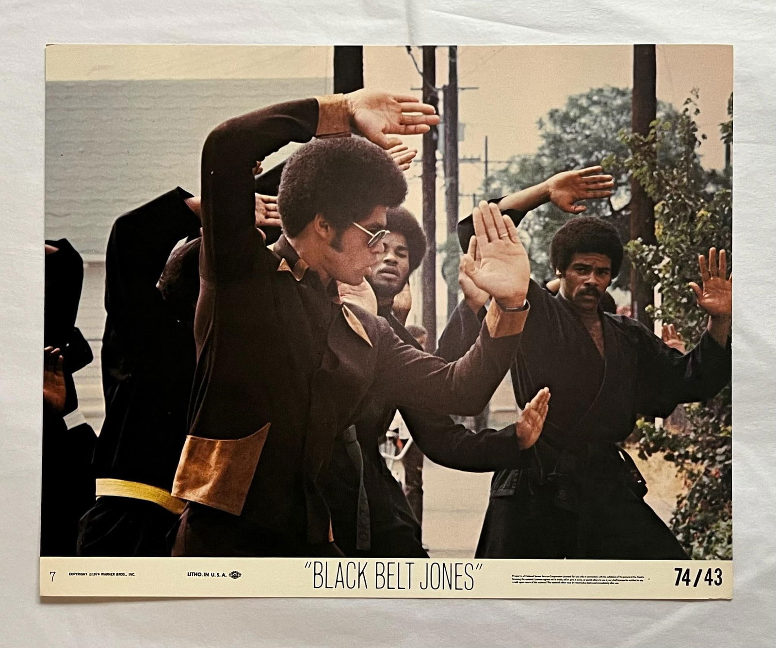 Black Belt Jones - Original 1974 Lobby Card: 1977 - 3