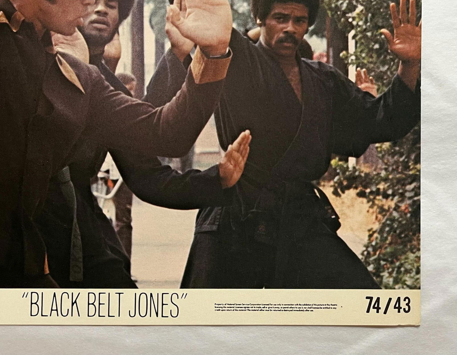 Black Belt Jones - Original 1974 Lobby Card: 1977 - 4