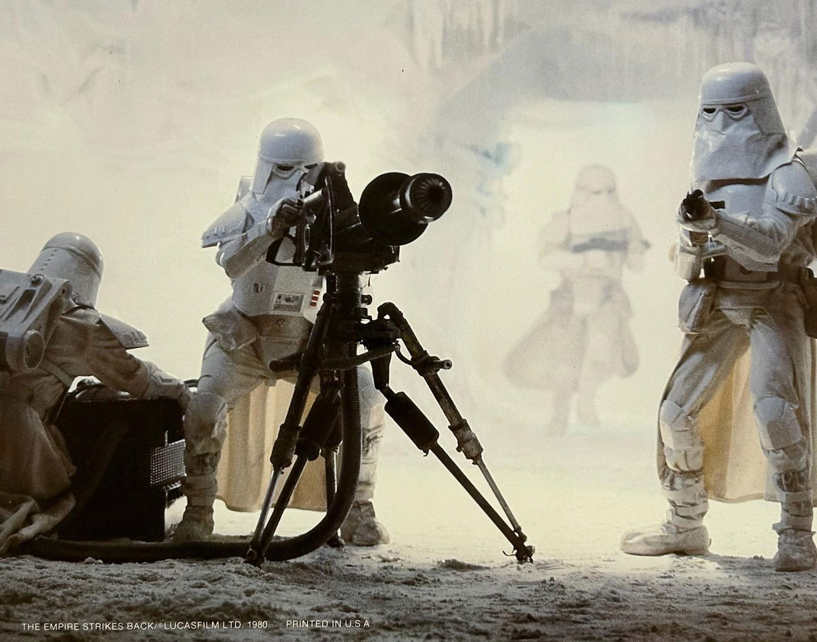 Star Wars The Empire Strikes Back 1980 Cinema Lobby Card Snowtroopers: 1980 - 2