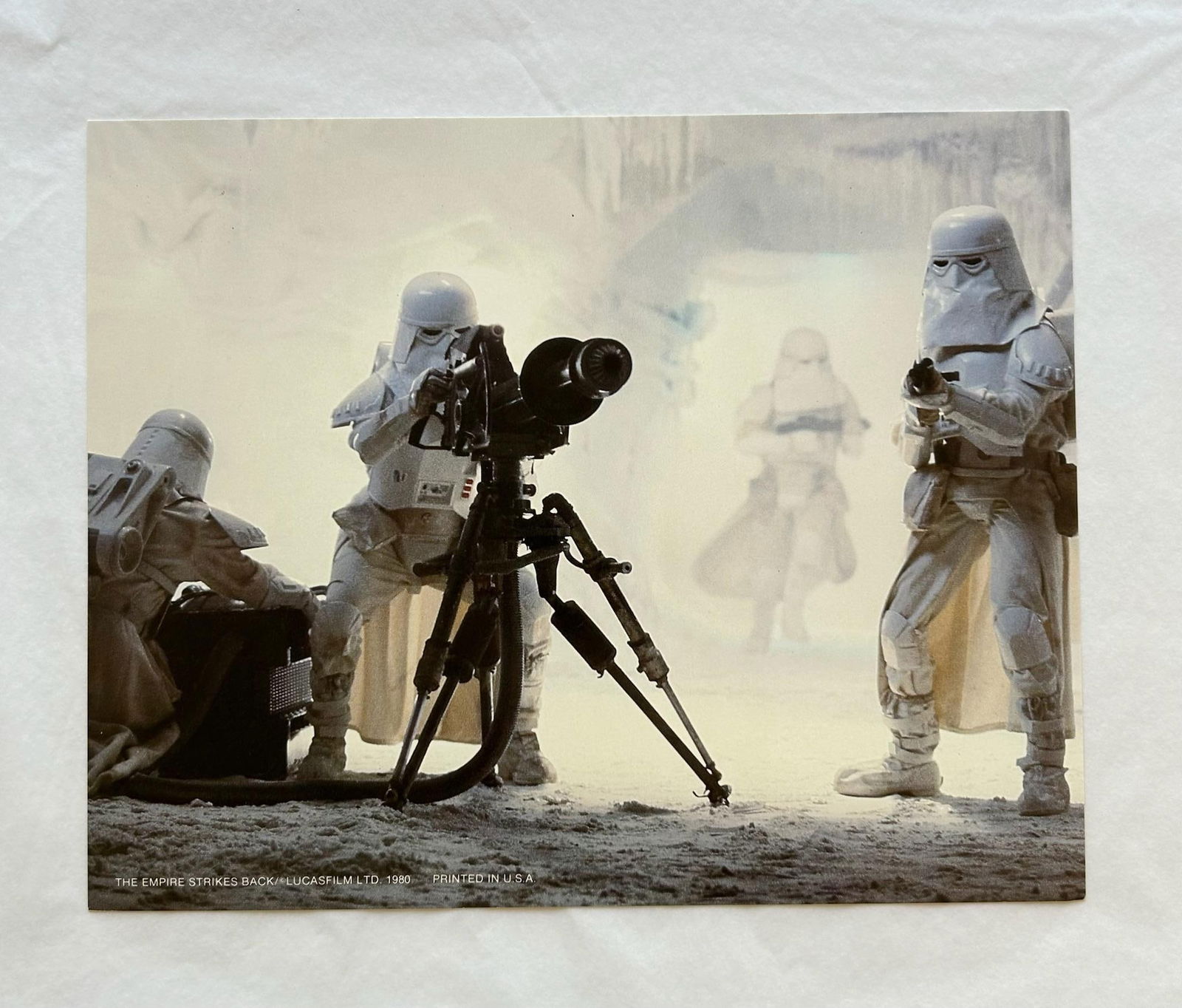 Star Wars The Empire Strikes Back 1980 Cinema Lobby Card Snowtroopers: 1980 - 3