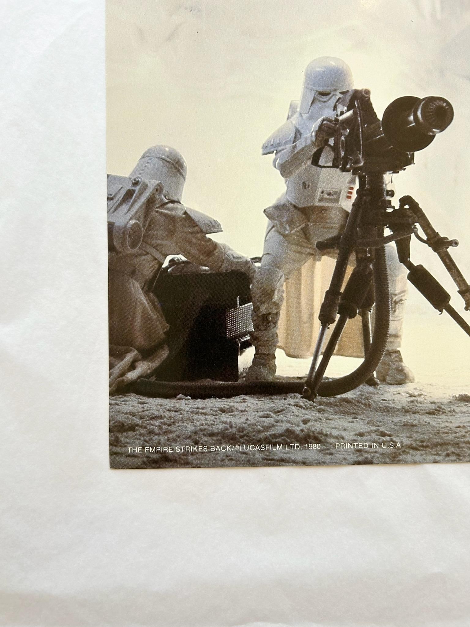 Star Wars The Empire Strikes Back 1980 Cinema Lobby Card Snowtroopers: 1980 - 4