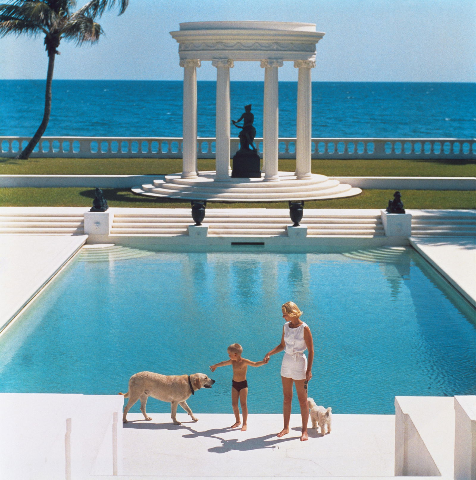 Slim Aarons 'Nice Pool' - Official Limited Estate Edition: 1955 (printed later) (1 of 20)