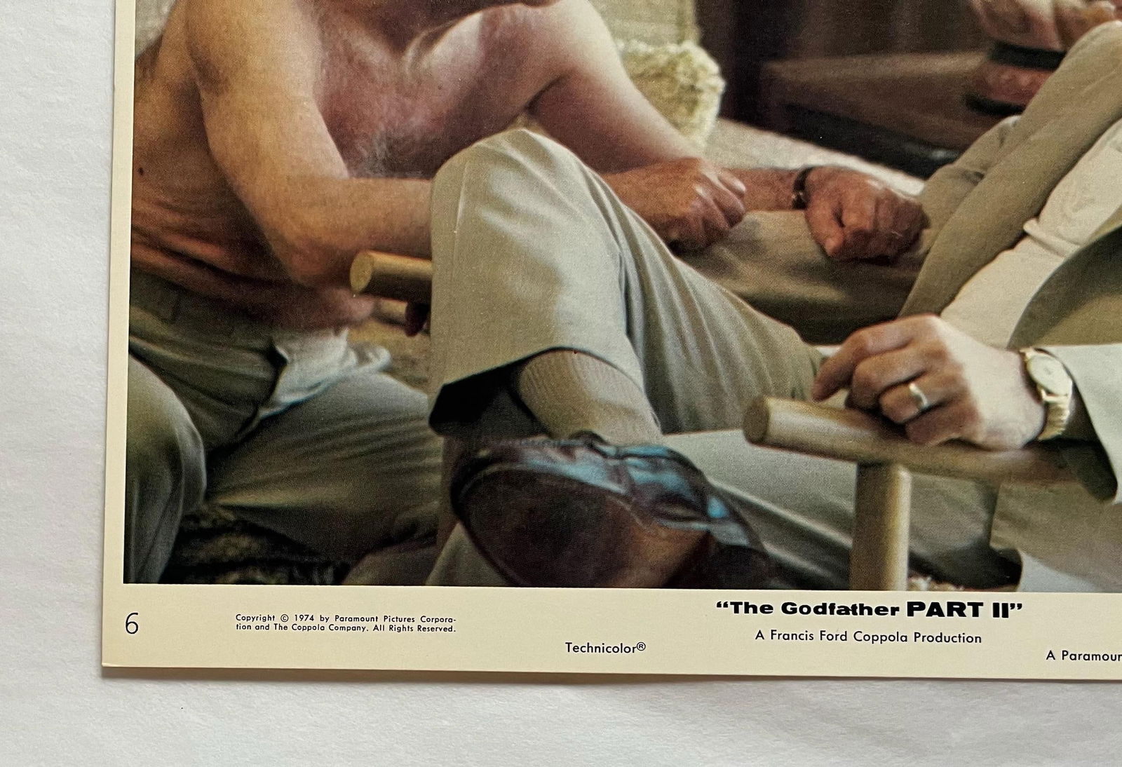 The Godfather Part II - Original 1974 Lobby Card #6: 1974 - 3