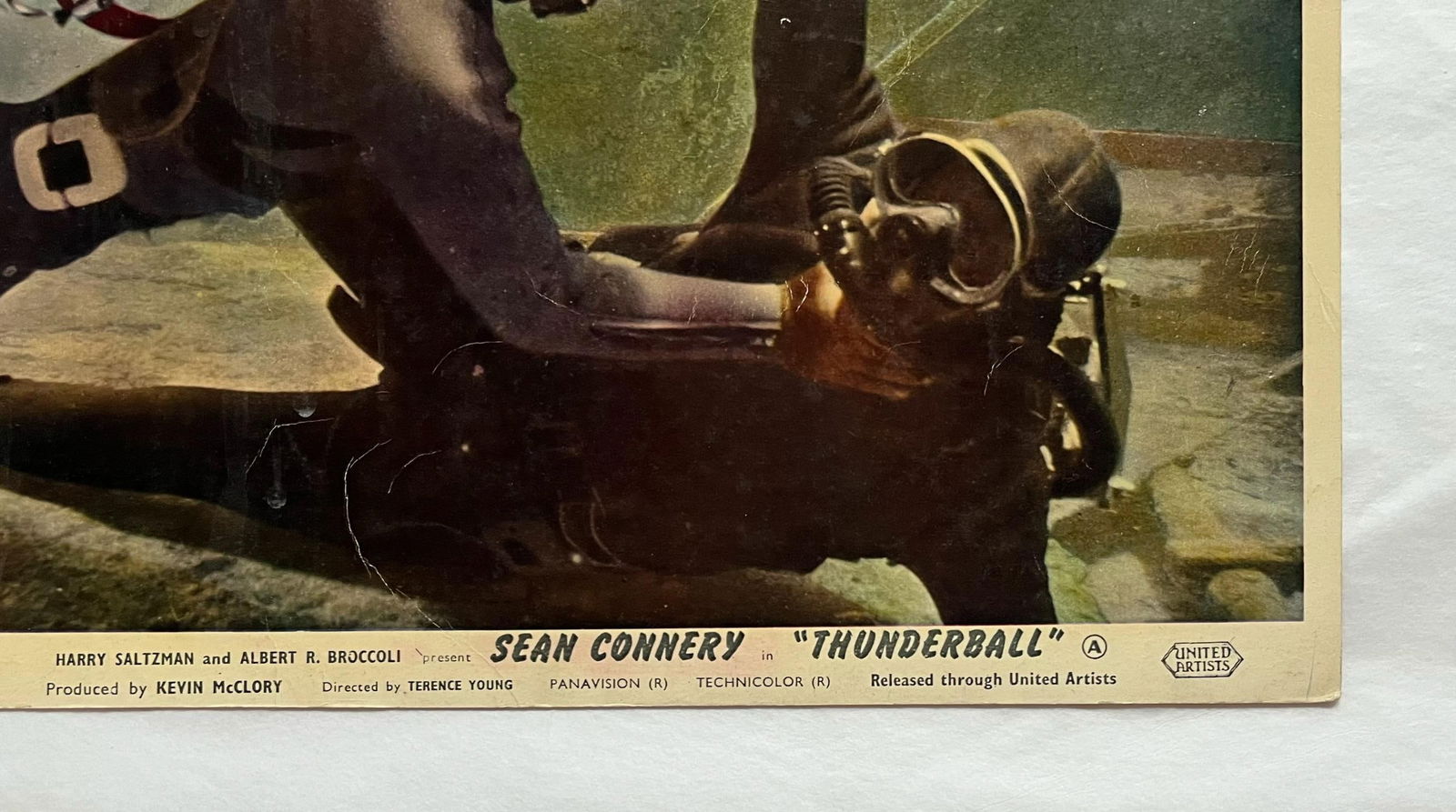 James Bond Thunderball - Original 1965 Lobby Card: 1977 - 4