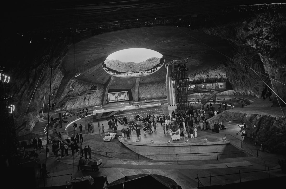 Spectre HQ Bond Set limited edition silver gelatine print: 1966 (printed later) (1 of 18)