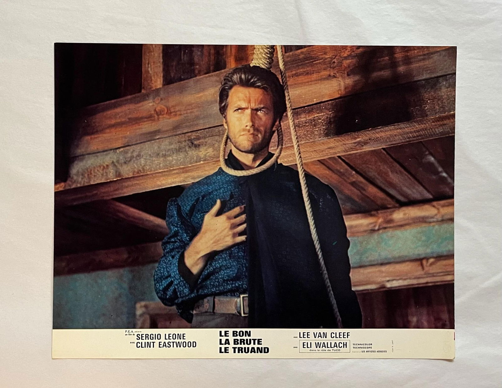 Clint Eastwood The Good The Bad The Ugly - Original 1966 French Lobby Card: 1966 - 3