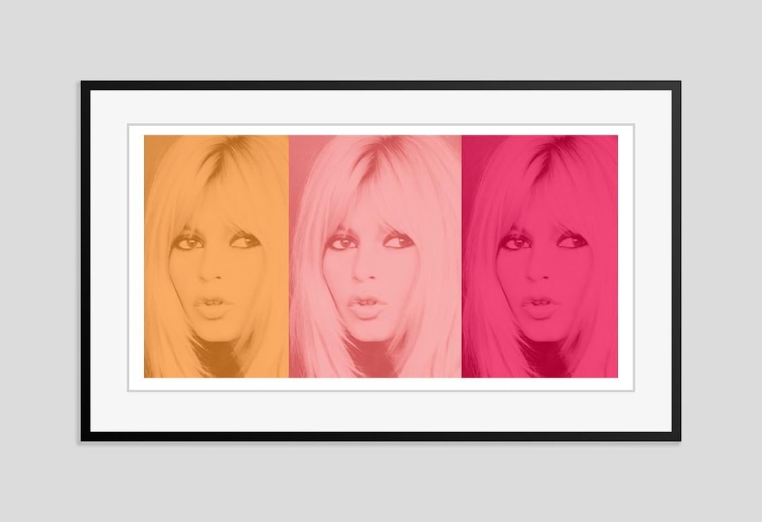 Pink Bardot Triptych by BATIK: 2023 - 17