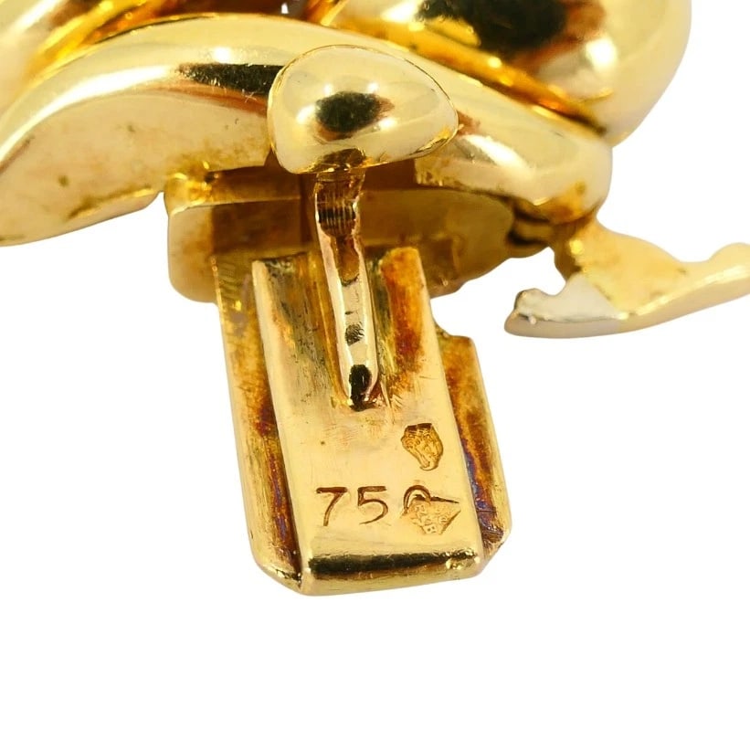 Rene Boivin Vintage Gold Link Bracelet 18k - 7