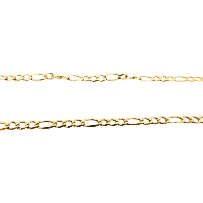 14K Gold Gemstones Clover Pendant Necklace - 7