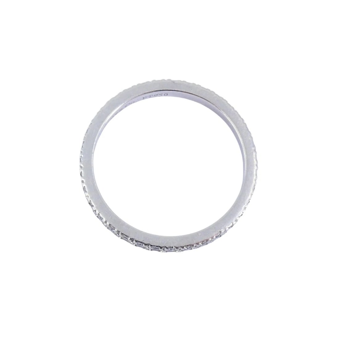 Vintage Tiffany & Co. Diamond Band Platinum Size 5.5 (51) - 5