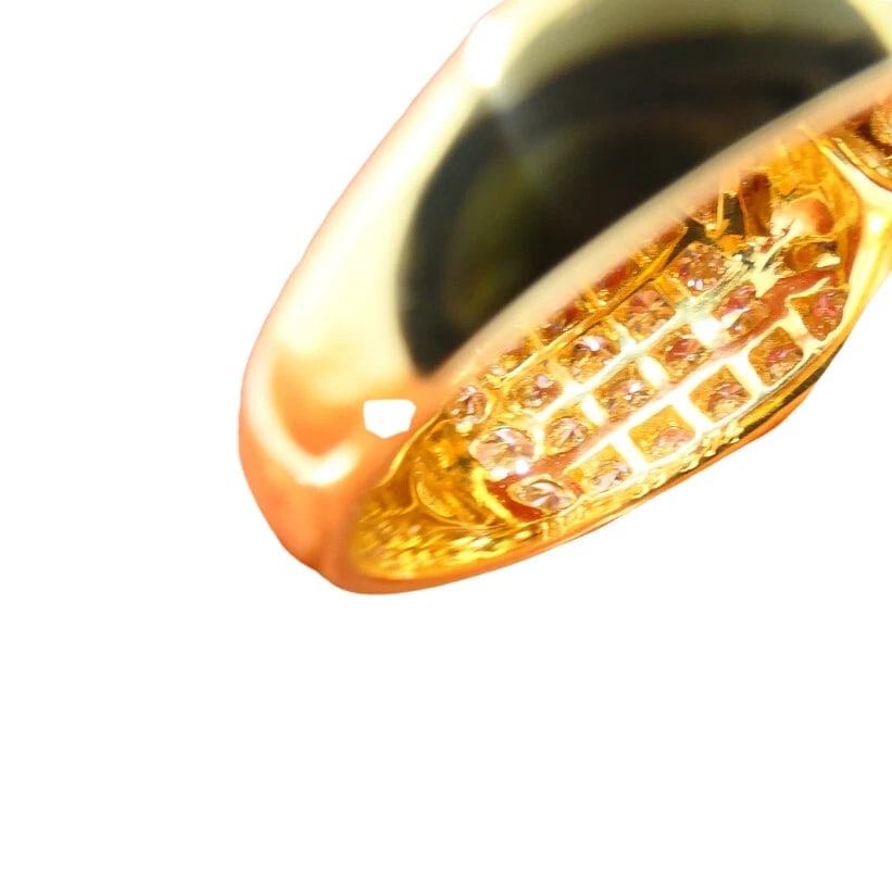 Mauboussin Ring Diamond Sapphire 18k Gold - 9