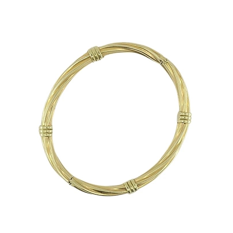 Balestra Gold Bracelet 14k Vintage Jewelry - 7