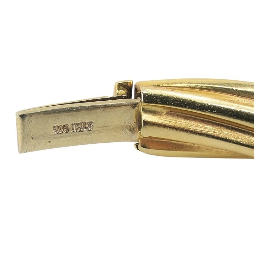 Balestra Gold Bracelet 14k Vintage Jewelry - 9