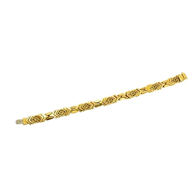 Bvlgari Bulgari Diamond 18k Gold Bracelet - 6