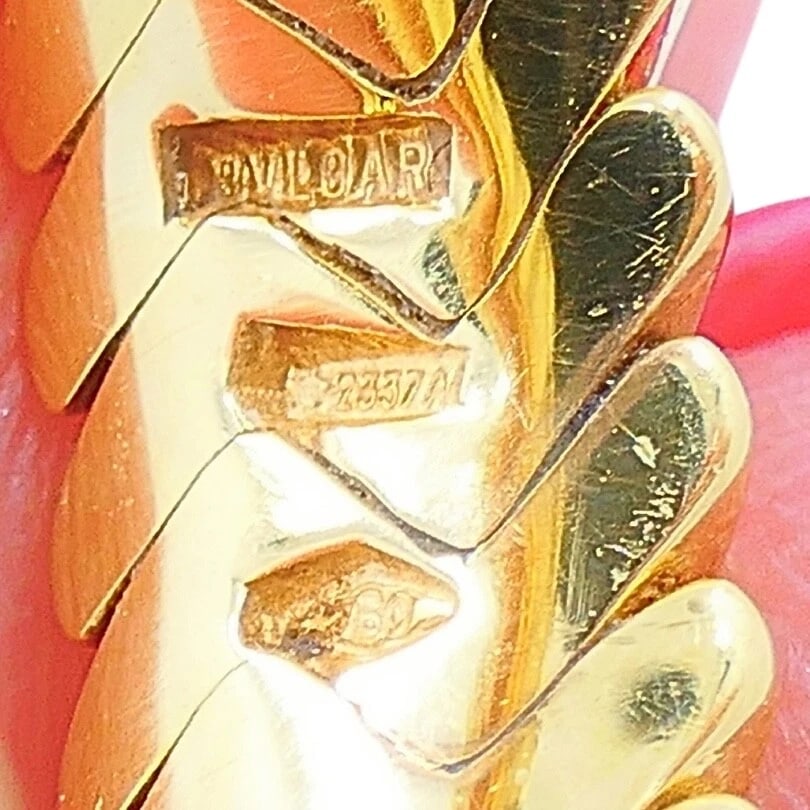 Bvlgari Spiga 18K Gold Tourmaline Ring - 10