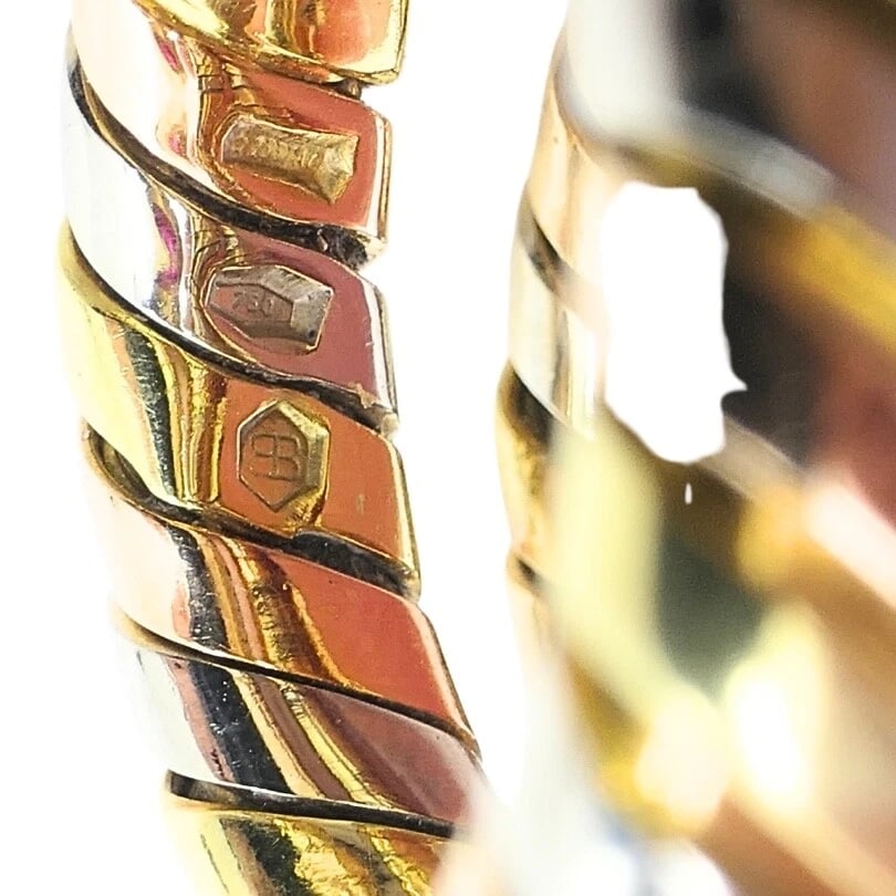 Bvlgari Bulgari Serpenti Tubogas Tricolor 18k Gold Ruby Ring - 10