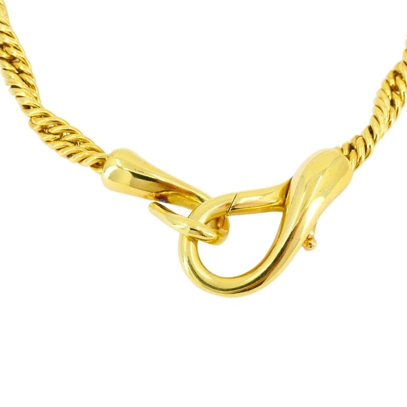 Pomellato Twisted Rope Chain Necklace 18k Gold - 6