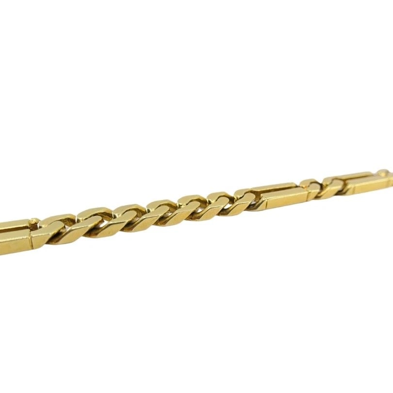 Vintage 14k Gold Chain Bracelet Curblink - 6