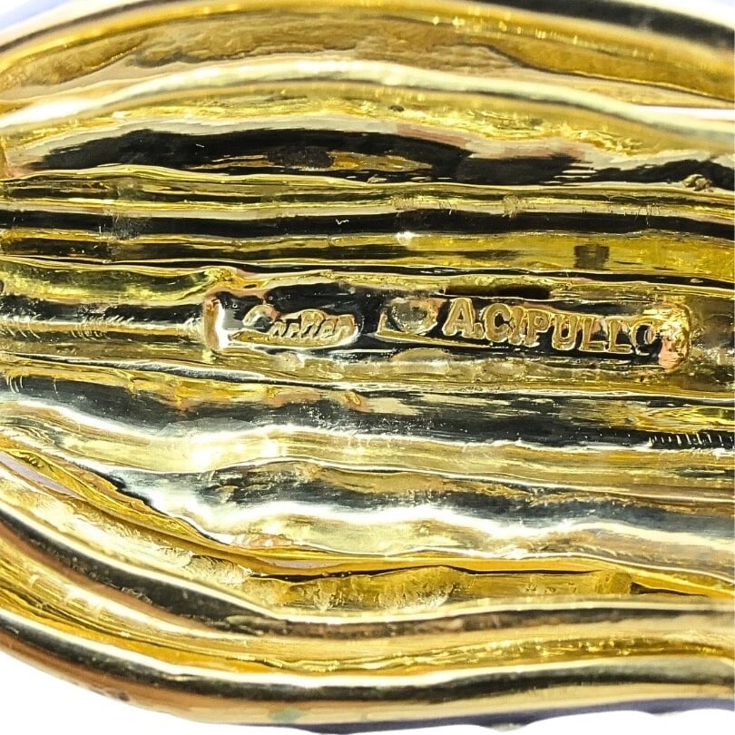 Aldo Cipullo for Cartier Brooch Penguin Enamel Diamond 18K Gold - 9