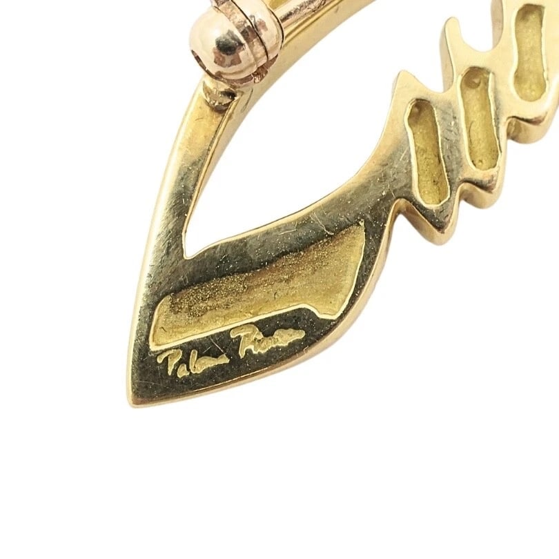 Tiffany & Co. Paloma Picasso Fish 18k Gold Brooch - 10