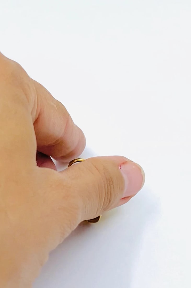 Colombina Commedia dell’Arte 18k Gold Charm Pendant - 2