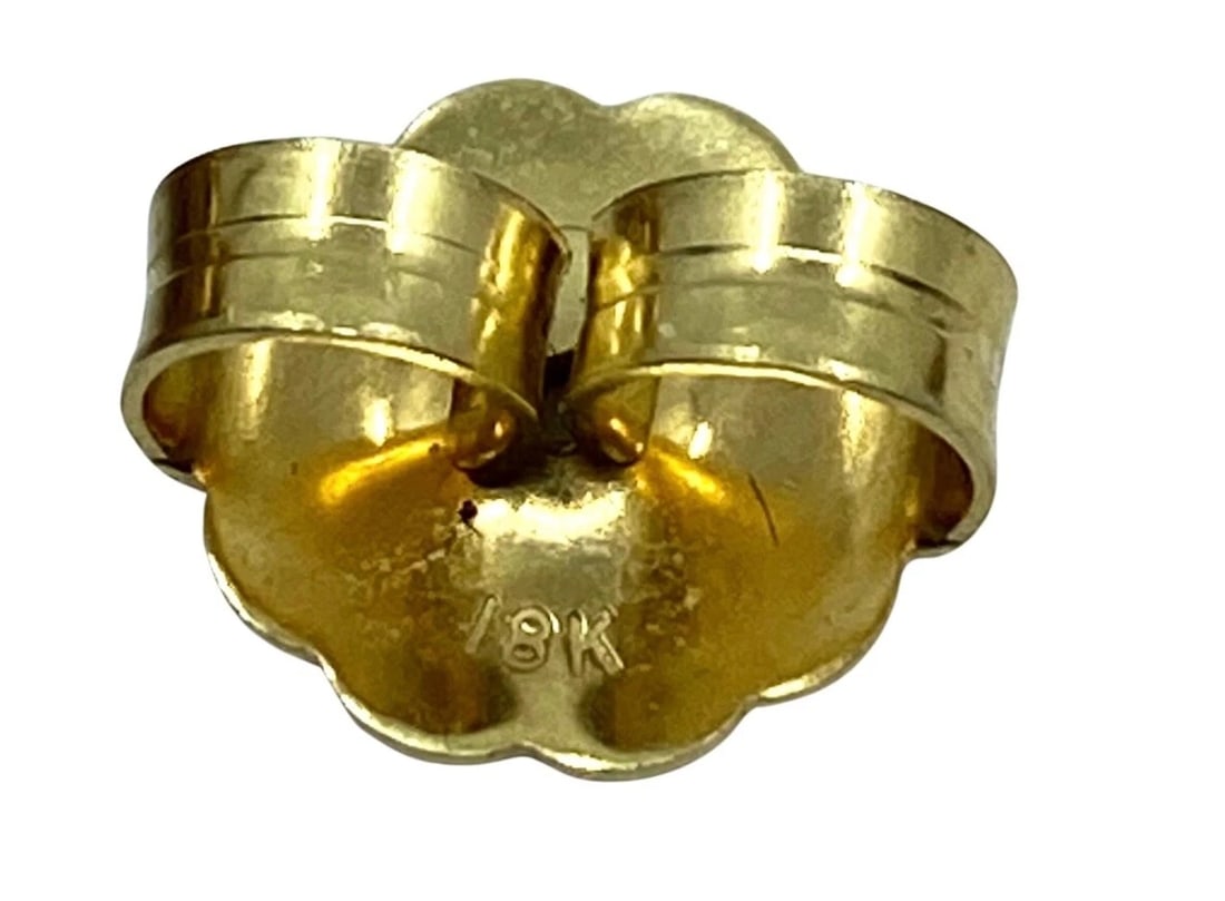 Tiffany & Co. 18k Gold Rope Earrings Stud - 10