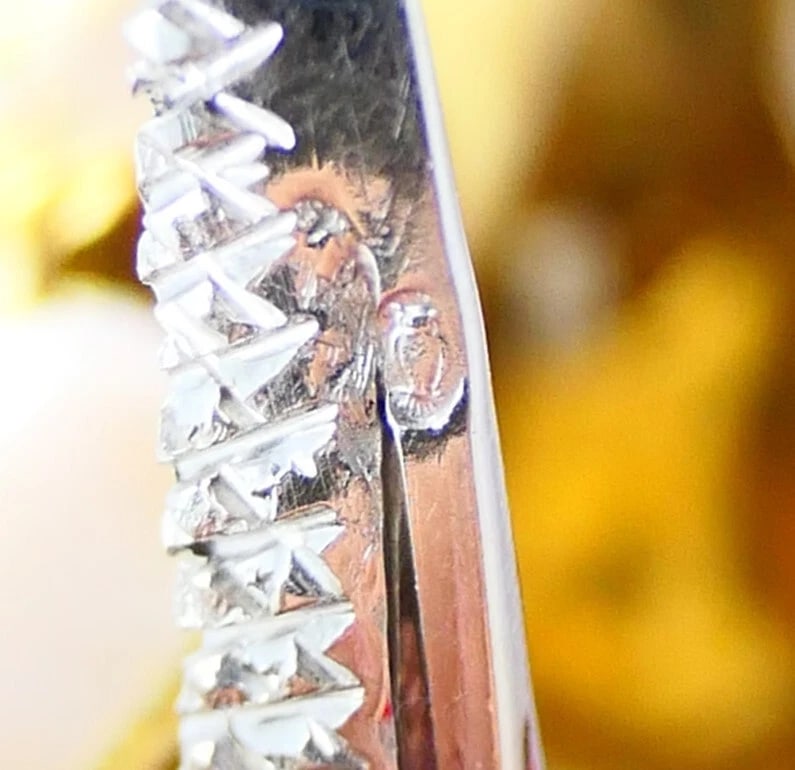 Pierrot Lunaire Vintage BROOCH 18k Gold Enamel Diamond Estate Jewelry - 10