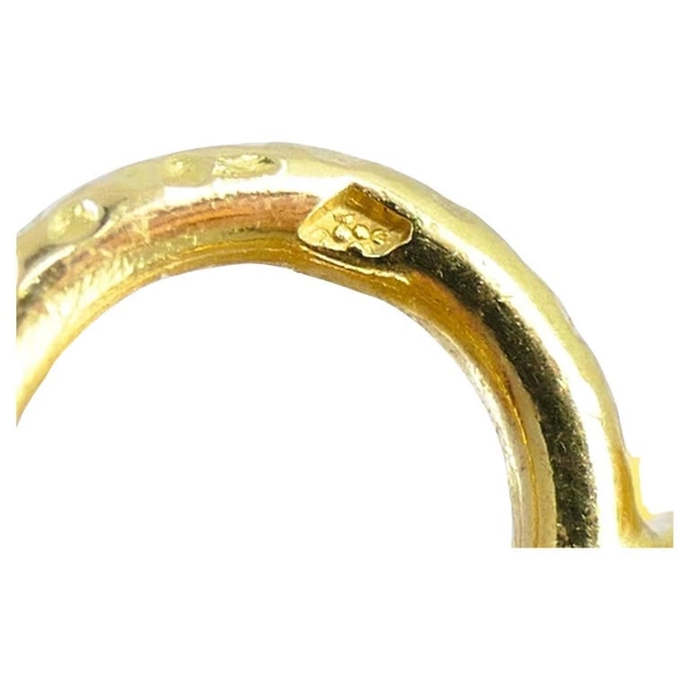 Georges Braque Hebe BROOCH 18k Gold Diamond Pendant Estate Jewelry - 8