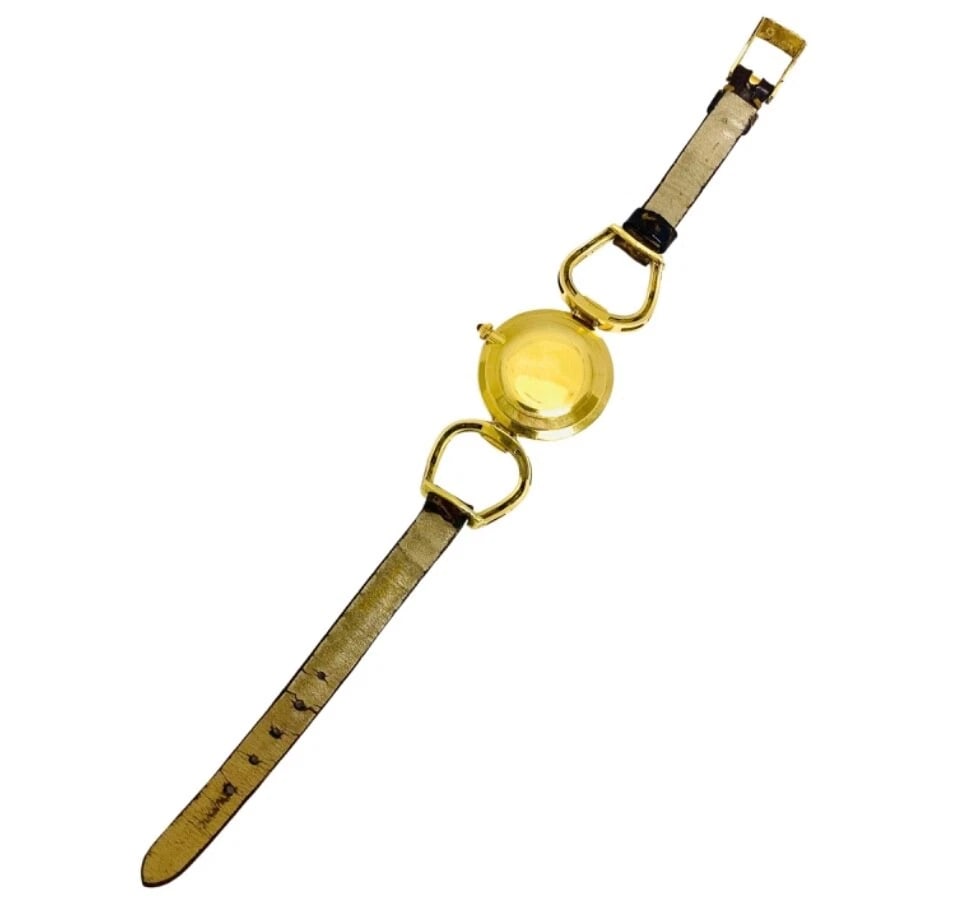 Chopard Watch Gold Tiger’s Eye Vintage 18k Gold - 8