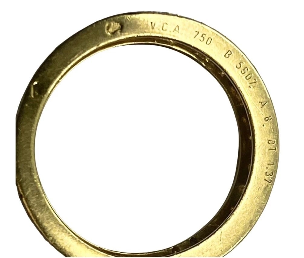 Van Cleef & Arpels Wave Diamond Ring - 10